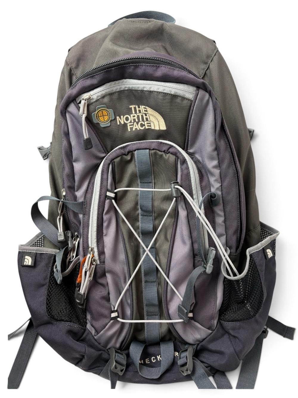 The North Face Heckler Backpack in Army Green & Gray